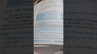 Decision making statement (part 6)Fall Through situation in switch statement