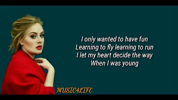Adele - Million Years Ago (Lyrics)
