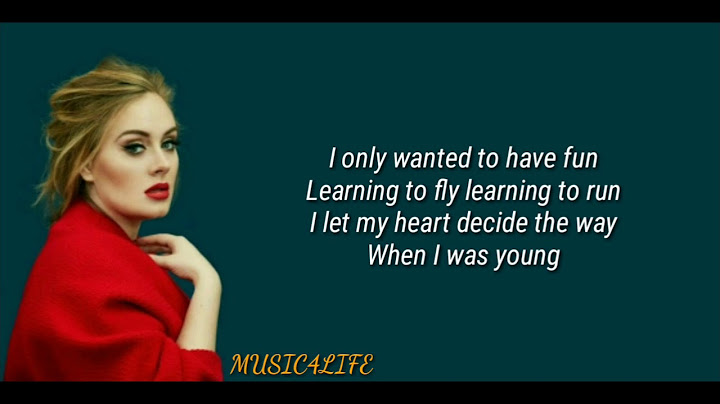 Adele - Million Years Ago (Lyrics)