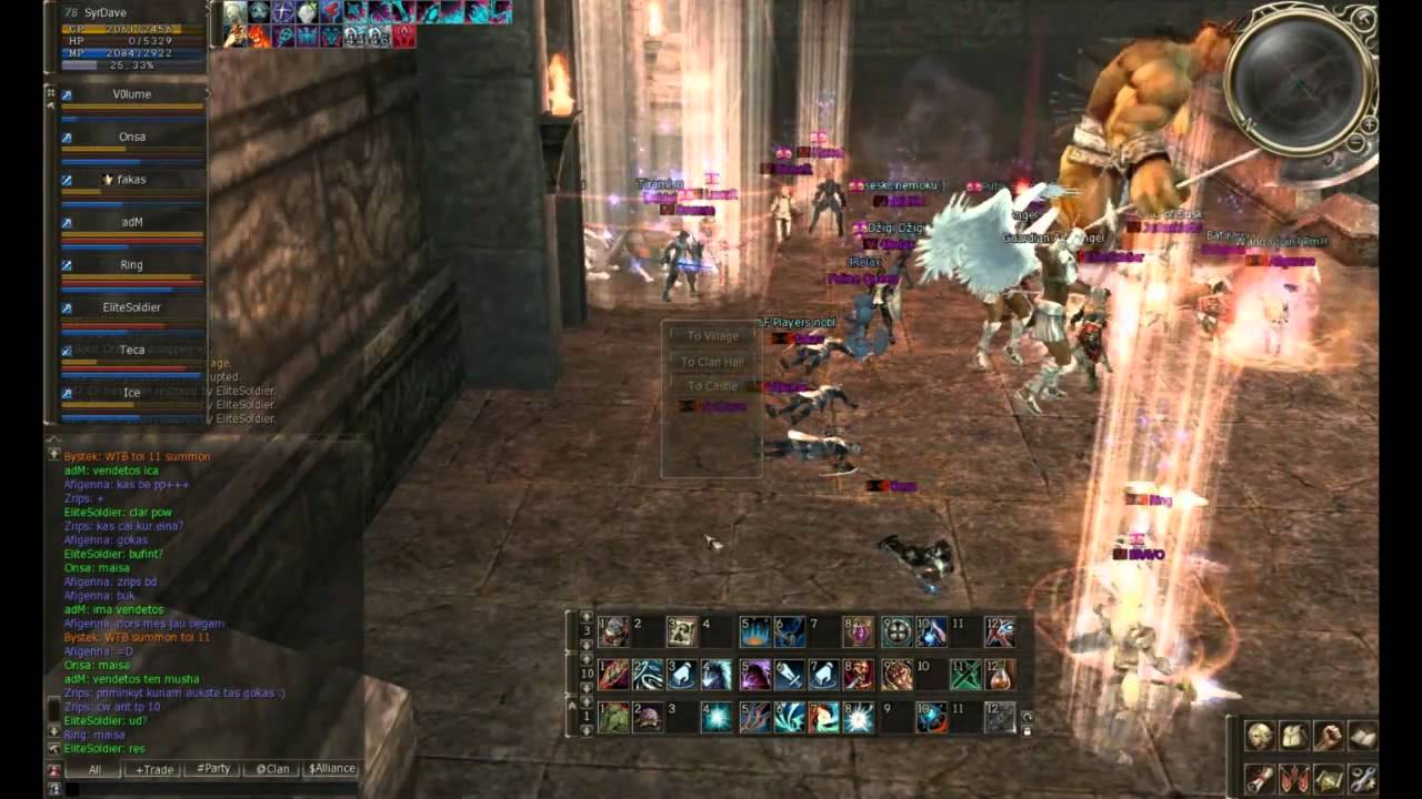 Lineage 2 - fight for Golkonda (server - bfdr.eu) HD