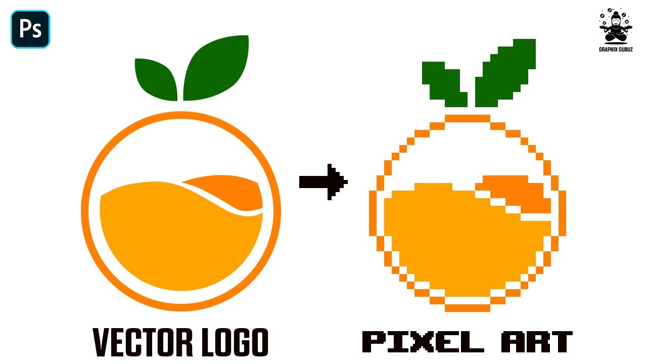 Pixel Art Tutorial | Photoshop - YouTube