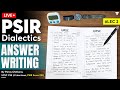 PSIR Optional UPSC | Live Answer Writing for UPSC Mains | PSIR Dialectics | UPSC Blueprint