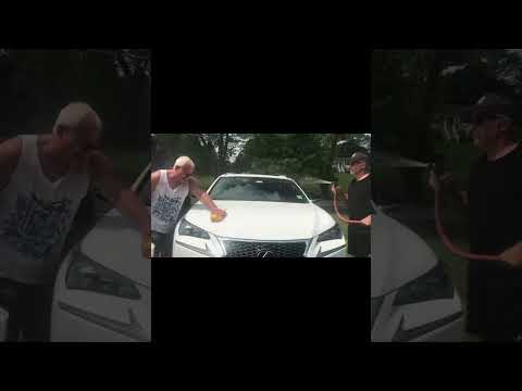 Workin' at the car wash! Come on, sing it!