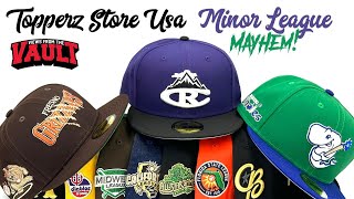 TOPPERZ STORE USA MINOR LEAGUE MAYHEM! What’s your favorite New Era Fitted from the pack?