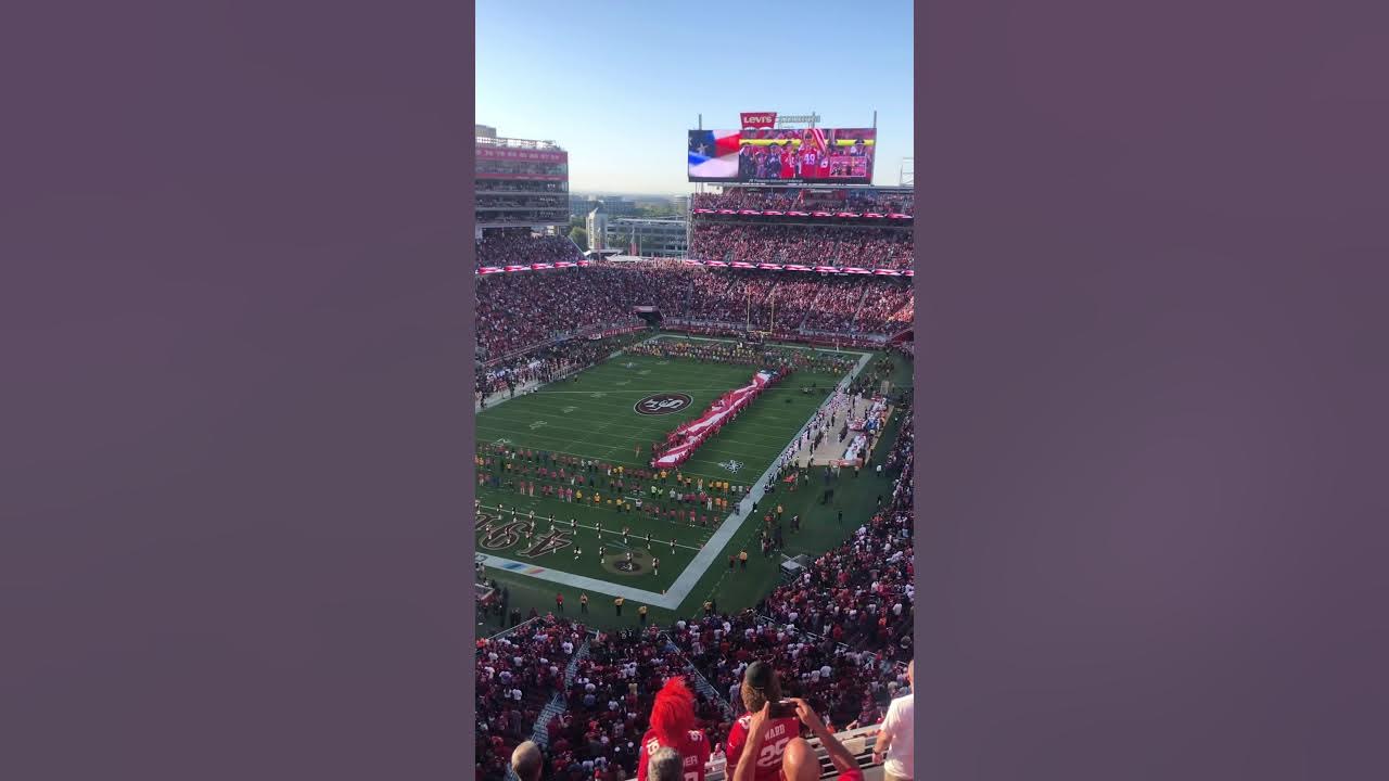 Browns 49ers 10/7/19 National Anthem & Flyover YouTube