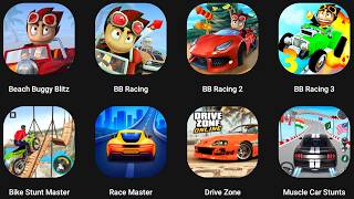 Beach Buggy Racing 3,BB Racing 2,Bike Stunt Master,Race Master 3D,Muscle Car Stunts 2026,Drive Zone screenshot 2