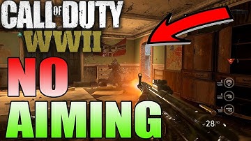 Call of Duty WW2 Win Gunfights WITHOUT Aiming | Tips & Tricks Best Class COD WWII Gameplay