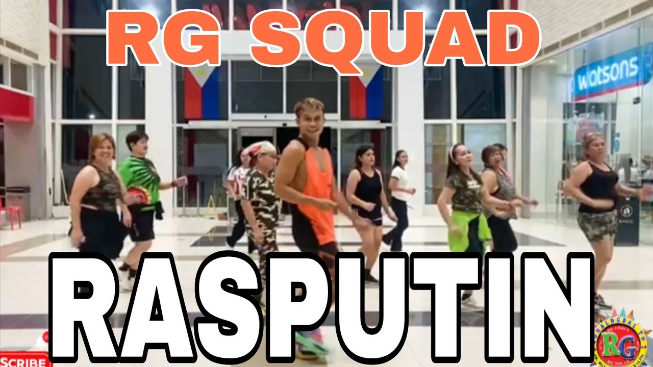 RASPUTIN - RG SQUAD - DJ GIBZ 2025 REMIX - RETRO DANCE FITNESS - CHOREO RFI RONALD