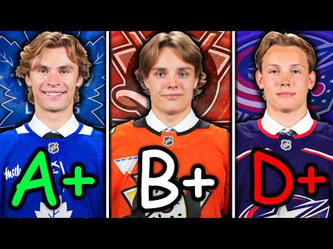 GRADING EVERY TEAM'S 2026 NHL DRAFT!