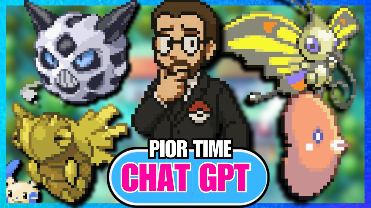 Pedi pra IA montar o PIOR TIME em POKEMON EMERALD!