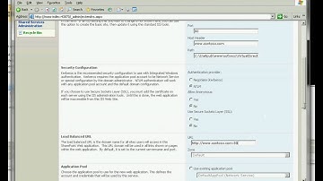 SharePoint Server 2007 - Part 7 Create first site collection