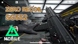 DELTA FORCE MOBILE   BUILD SG552 ZERO RECOIL GAMEPLAY
