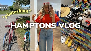 DAY IN MY LIFE: photoshoot in the Hamptons w/ Alice + Olivia *road trip*