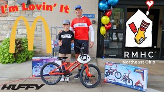 Bringing Joy to Ronald McDonald House Families w/ ​⁠@HuffyBicycles ​⁠@RMHCNortheastOhio