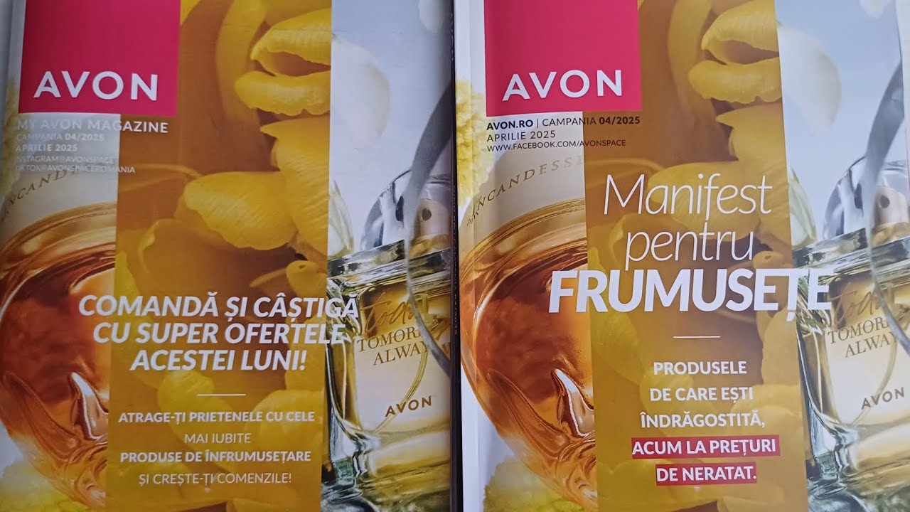 Catalog Avon Aprilie 2025 și My Avon Magazine #Catalog #Avon #oferte #noutăți