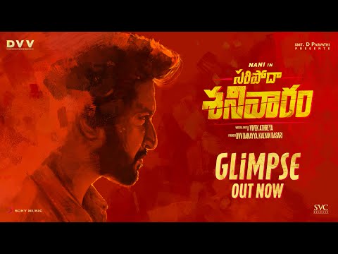 Unveiling the thunderous and power-packed glimpse of #SaripodhaaSanivaaram! Prepare for a Massive Storm in theaters ... - YOUTUBE
