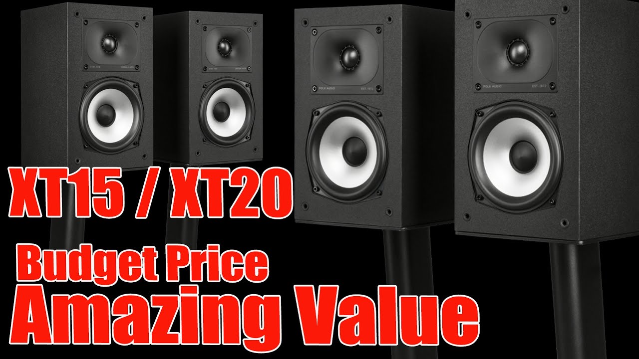 [Sound Battle] Polk Audio XT20 vs XT15 Bookshelf Speakers w/Arcam SA10 Amplifier