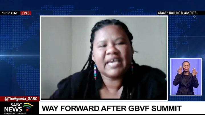 Presidential Summit on GBV and Femicide: The scourge of Gender-Based Violence with Latifah Jacobs