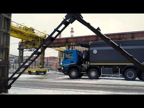 Карьерный самосвал Scania