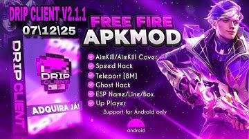 OB 51 UPDATE FREE FIRE NEW DRIP CLIENT V2.1.1 MOOD MENU NON ROOT/ROOT ALL SERVER WORKING