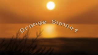 Orange Sunset | Procreate TimeLapse
