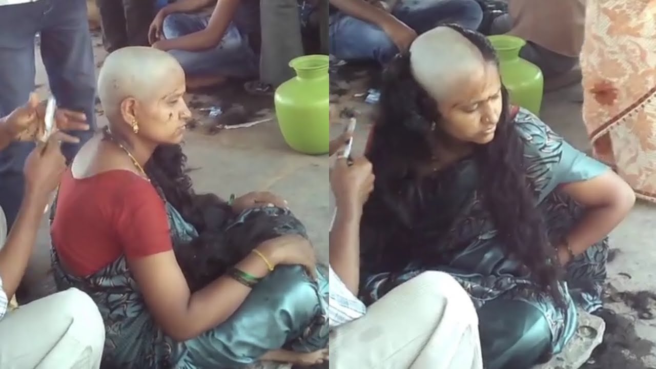 new young Aunty headshave