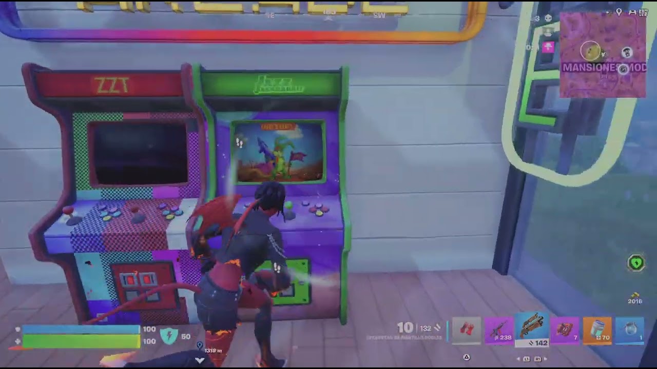 Fortnite ocultarse y disparar