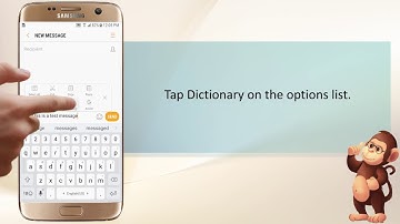 Samsung How to use Dictionary on smart phones user guide support