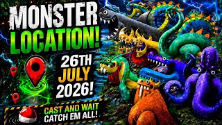 All Monster Locations July 26th, 2026 - Creatures of the Deep: Fishing #monsterhunter screenshot 4