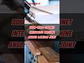 Door-wall-cabinet integrated machine, Angled Lamello joint
