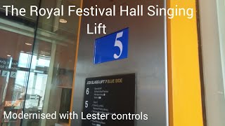 The Royal Festival Hall Singing Lift.