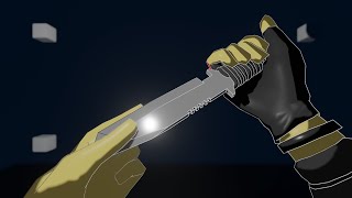 Viewmodel Vault Collab | Tanto Knife