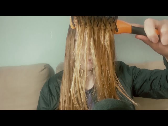 Wet Hair Routine ASMR
