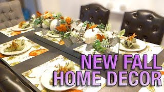 LIVING ROOM AND KITCHEN FALL HOME DECOR UPDATES