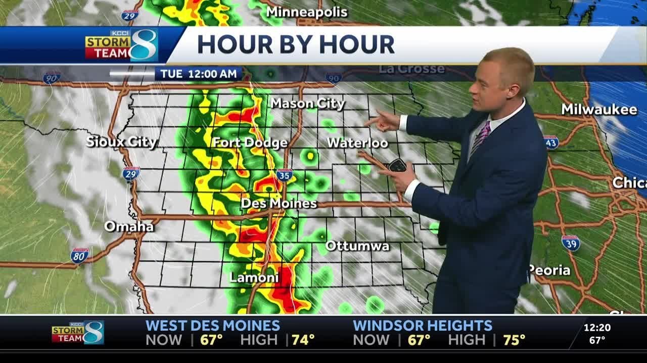 Iowa weather: More strong storm chances tonight - YouTube