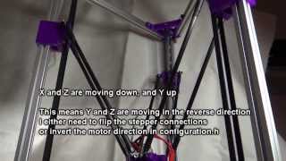 mini Kossel - First tests (longer titles)
