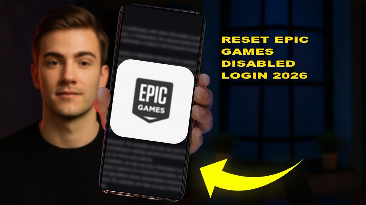 How To Reset Epic Games Disabled Login 2026 (EASY GUIDE)