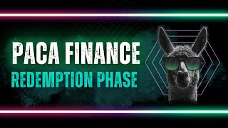 PACA Finance v2 - Basic Tutorial