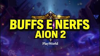 Buffs e nerfs de classes no patch de 17 de junho do Aion 2.