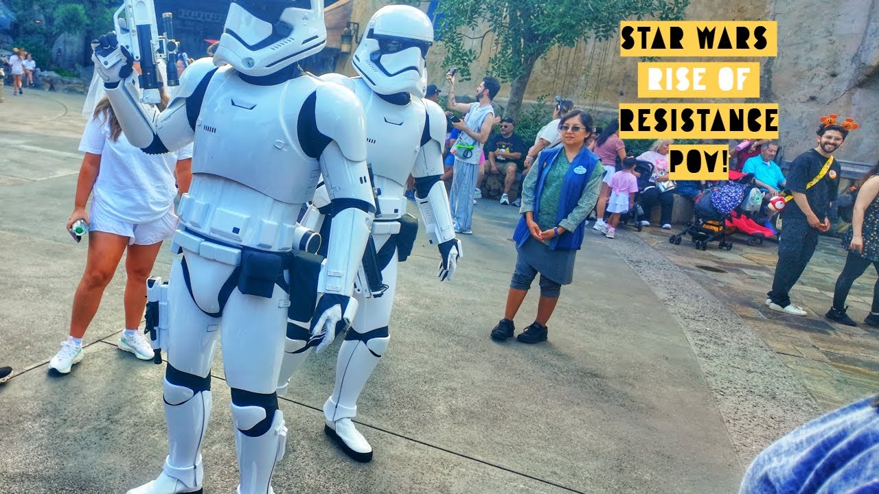 Rise of the Resistance Full Ride POV | Hollywood Studios Disney Vlog