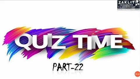 🔴Weekly Quiz/ENVIRONMENTAL SCIENCE/Learn,Play & Win🏆(Part22)UGC/CSIR-NET JRF