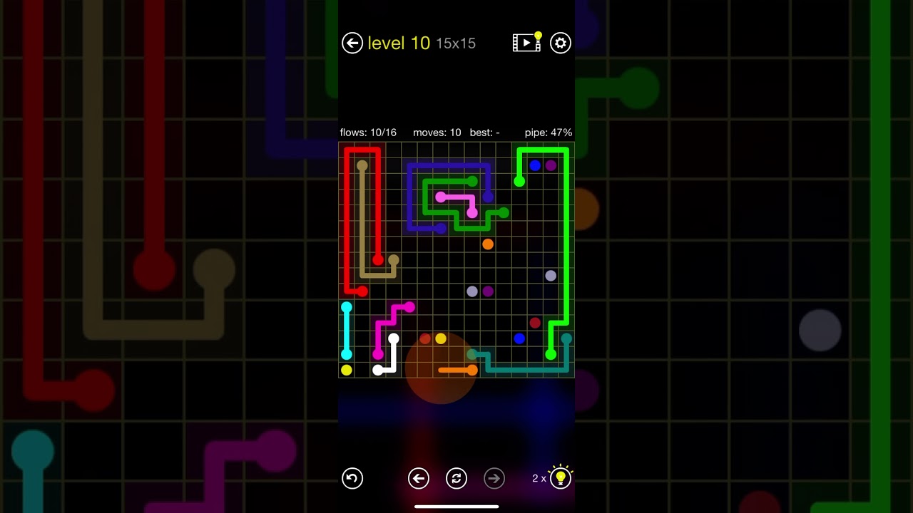 Flow Free - Manias - 15x15 Mania - Level 10