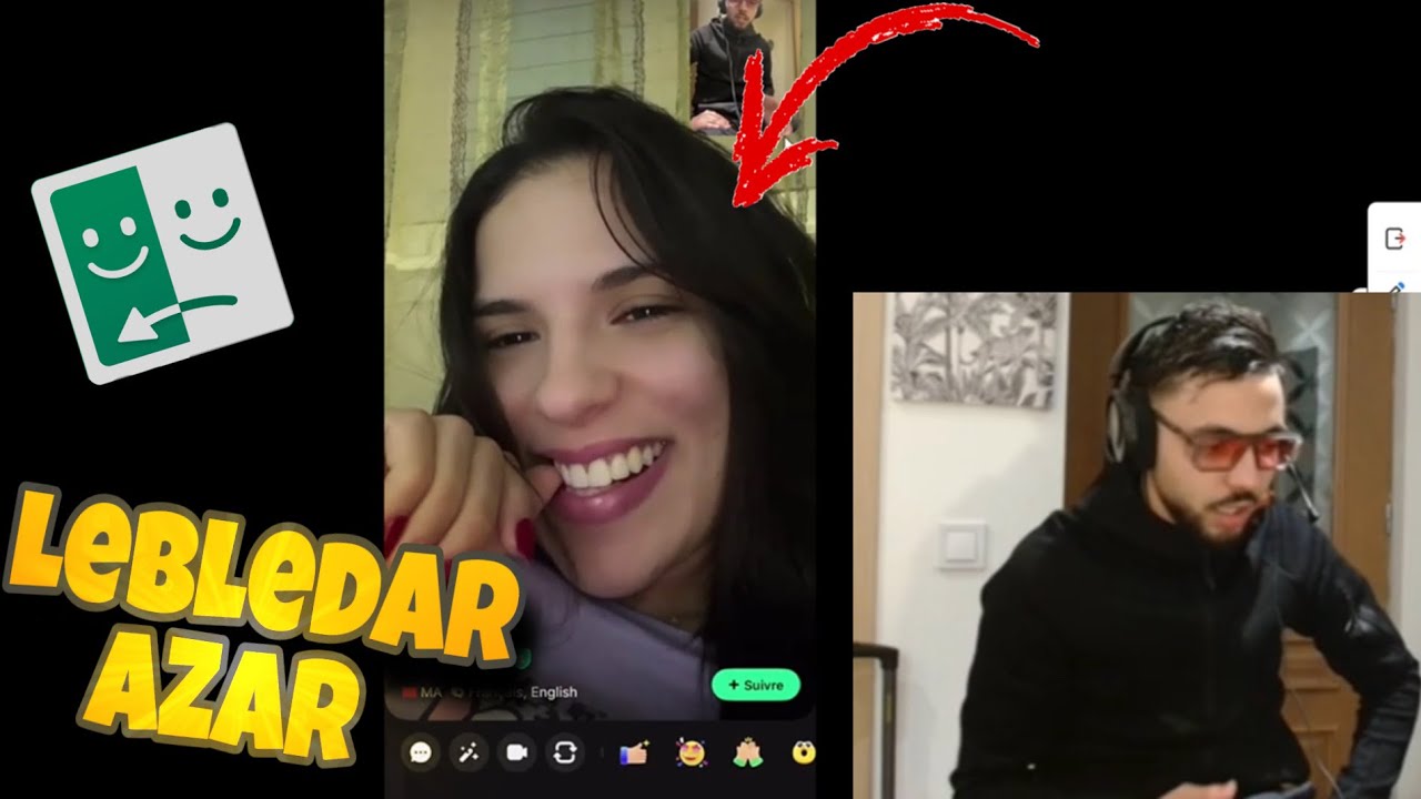 LE BLEDAR - 😍😍 خالقها مع مغربيات ف ازار