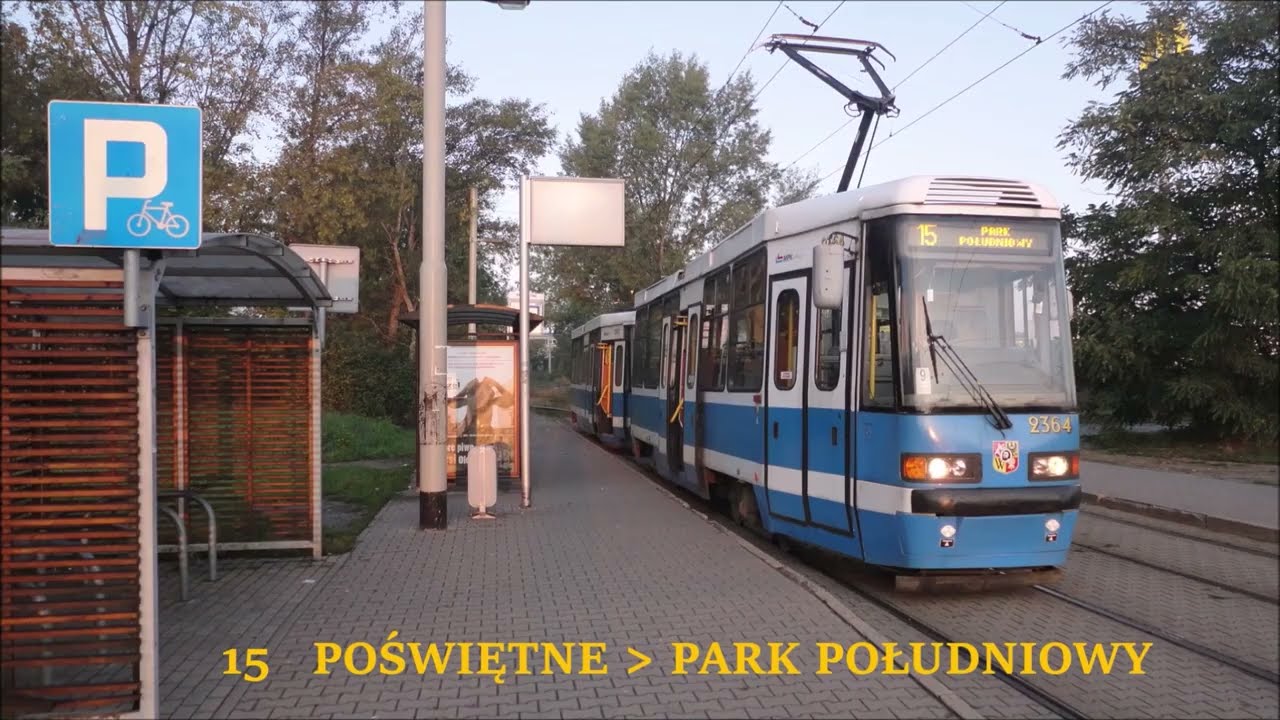 105NWr MPK WROCŁAW 2364-2363 - Linia 15