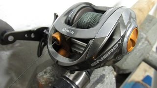 QUANTUM ENERGY E100 BAITCAST REEL REVIEW 