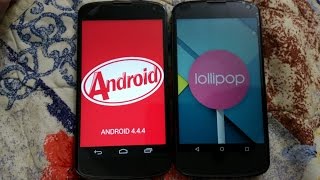 Android lollipop vs Kitkat performance