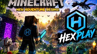 Minecraft Survival Episode 2| New World, New Adventure! | Hex Play
