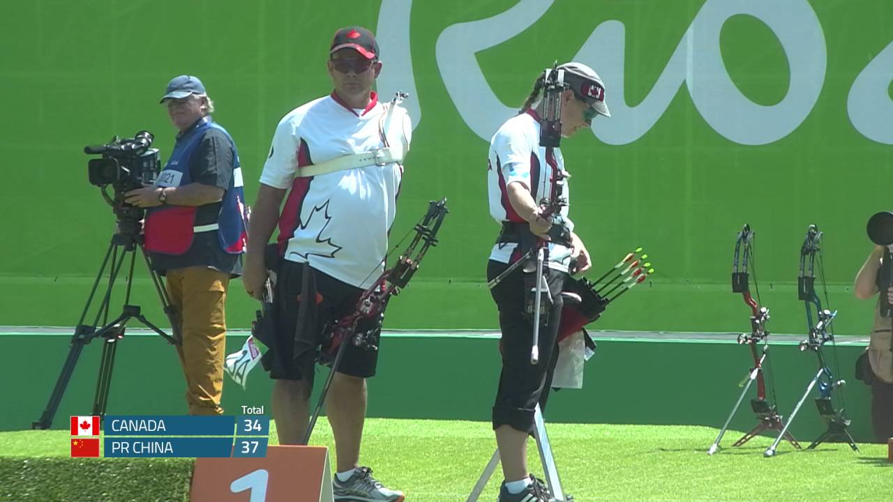 Compound Open Mixed Team - Canada v PR China - Rio 2016 Paralympics