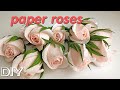 ✅Красивые Бутоны РОЗ за 5 минут✅ DIY How to Make Paper Roses✅Paper Flower. Rose Flower From Paper