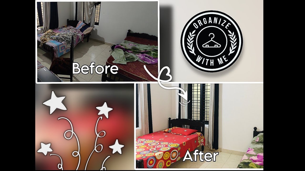 Organizing messy room Organize with me Malayalam Room